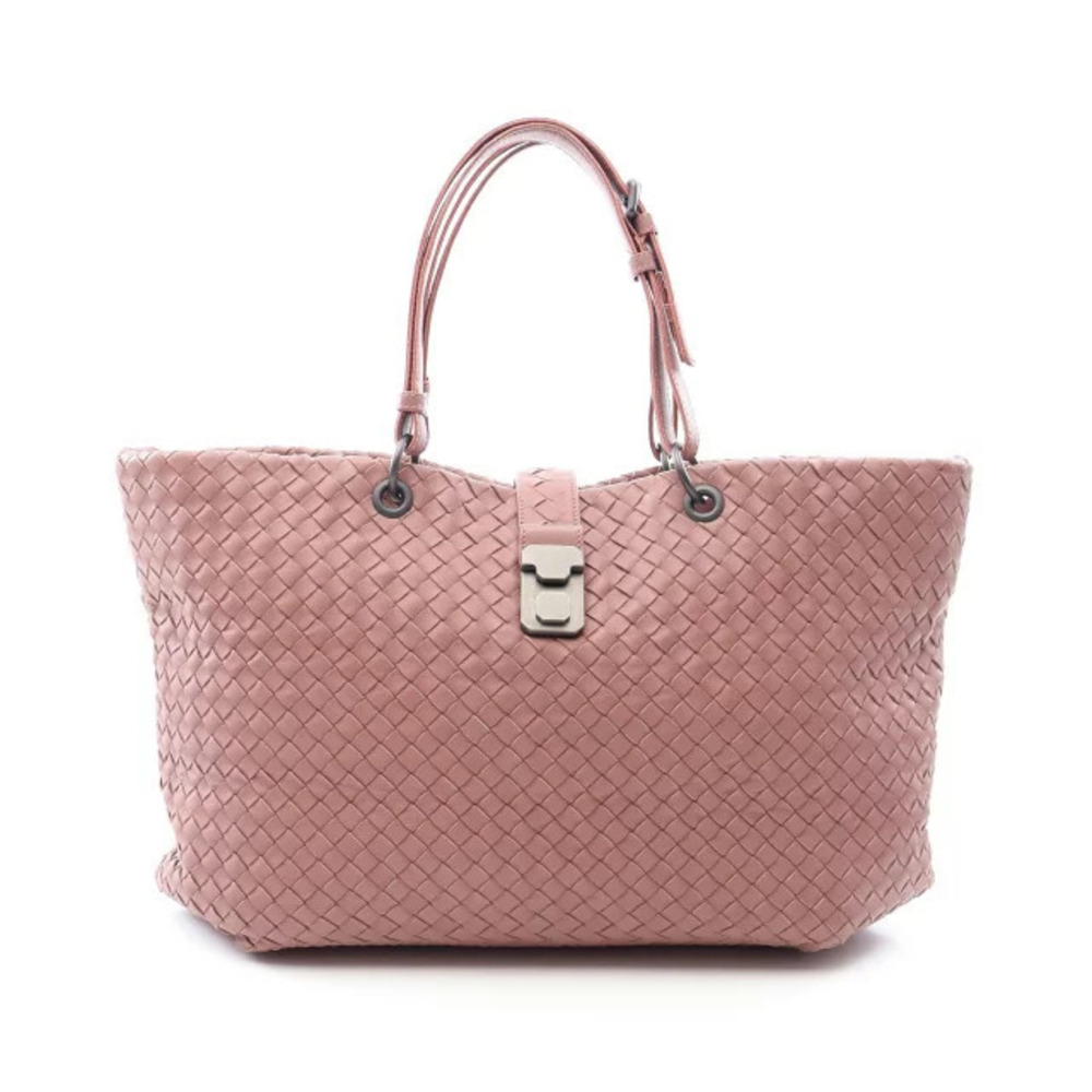 Bottega Veneta Intrecciato Tote Bag Leather Brown